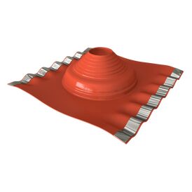Dektite Soaker - Red Silicone (Ext Dia 254 - 406mm) Base 708 x 635mm