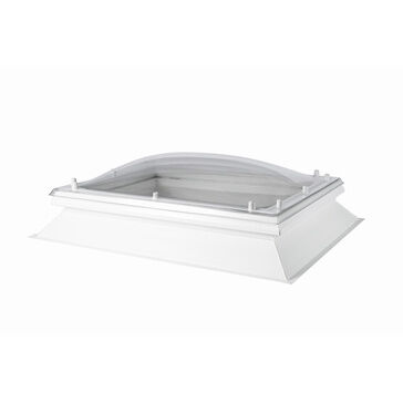 Coxdome Classic Range Triple Skin Clear Polycarbonate Dome Manual Opening Vent
