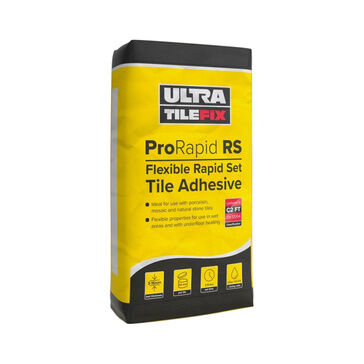 UltraTile Fix ProRapid RS Flexible Fast-Set Tile Adhesive - 20kg