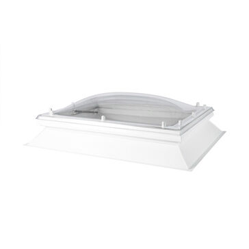 Coxdome Polycarbonate Rooftop Access (150mm Splayed Upstand)