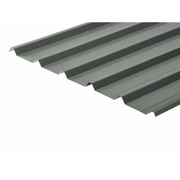 Cladco 32/1000 Box Profile 0.7mm Metal Roof Sheet - Merlin Grey (PVC Plastisol Coated)