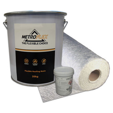 Metroflex Fibreglass Roof Kit (No Primer) - Anthracite Grey