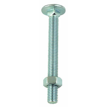 Olympic Fixings M6 Carriage Bolts & Nuts (Box of 200)