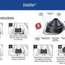 Dektite Combo & Retrofit Roof Pipe Flashing - Black EPDM (175 - 330mm) additional 2