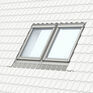 VELUX Recessed Coupled Tile VELUX Flashing EKJ SK08 0021E - 114cm x 140cm additional 2