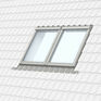 VELUX EBW FK04 0021B Twin Tile Flashing - 66cm x 98cm additional 3