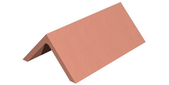 Marley Clay Capped Angle Ridge Tile 450mm